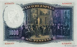 1000 Pesetas Non émis ESPAÑA  1931 P.084A SC+