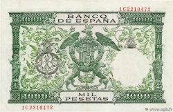 1000 Pesetas SPAIN  1957 P.149a AU-