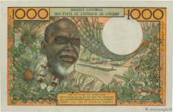 1000 Francs WEST AFRIKANISCHE STAATEN  1961 P.103Ac ST