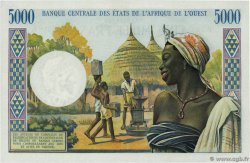 5000 Francs STATI AMERICANI AFRICANI  1977 P.704Kl q.FDC