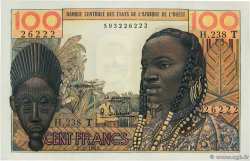 100 Francs WEST AFRIKANISCHE STAATEN  1965 P.801Te fST+
