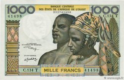1000 Francs WEST AFRIKANISCHE STAATEN  1973 P.803Tl fST