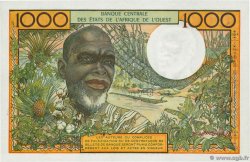 1000 Francs WEST AFRICAN STATES  1973 P.803Tl AU