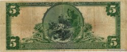 5 Dollars ESTADOS UNIDOS DE AMÉRICA Stroudsburg 1907 Fr.601 BC+