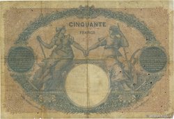 50 Francs BLEU ET ROSE FRANKREICH  1895 F.14.07 fS