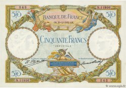 50 Francs LUC OLIVIER MERSON type modifié FRANCIA  1932 F.16.03 EBC+