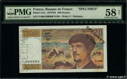 20 Francs DEBUSSY Spécimen FRANCIA  1980 F.66.01Spn1 SC