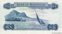5 Rupees ISOLE MAURIZIE  1973 P.30c q.FDC