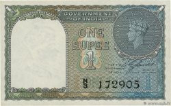 1 Rupee INDIA  1940 P.025a AU