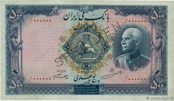 500 Rials Spécimen IRAN  1938 P.037s AU