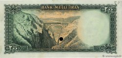 200 Rials Spécimen IRAN  1948 P.051s SPL