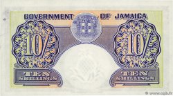 10 Shillings GIAMAICA  1955 P.39 q.FDC