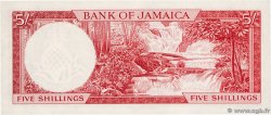 5 Shillings JAMAICA  1961 P.49 UNC-