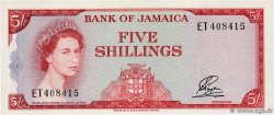 5 Shillings JAMAICA  1964 P.51Aa UNC-