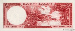5 Shillings JAMAICA  1964 P.51Ad XF+