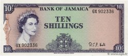 10 Shillings GIAMAICA  1964 P.51Bc FDC
