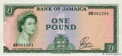 1 Pound GIAMAICA  1964 P.51Ca q.FDC