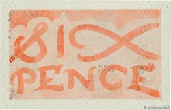 6 Pence Petit numéro JERSEY  1941 P.01a SUP+