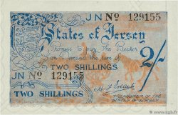2 Shillings JERSEY  1941 P.03a q.FDC