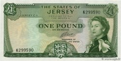 1 Pound JERSEY  1963 P.08b FDC