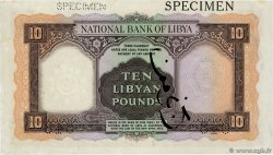10 Pounds Spécimen LIBYEN  1955 P.22s fST+
