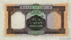 10 Pounds Spécimen LIBYA  1963 P.27s UNC-