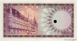 500 Francs Spécimen LUXEMBURGO  1963 P.52Act FDC