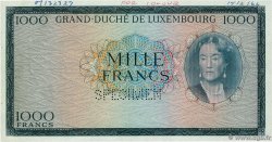 1000 Francs Épreuve LUSSEMBURGO  1963 P.52Be FDC