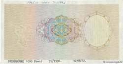 1000 Francs Épreuve LUXEMBOURG  1982 P.52Be pr.NEUF