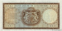 1000 Francs Épreuve LUSSEMBURGO  1982 P.52Be FDC