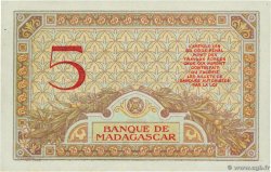 5 Francs MADAGASKAR  1937 P.035 fST