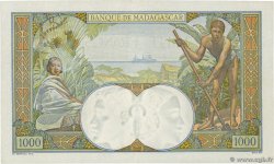 1000 Francs MADAGASCAR  1945 P.041 SPL