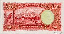 50 Pounds NEW ZEALAND  1956 P.162c UNC