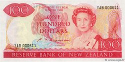 100 Dollars Petit numéro NUEVA ZELANDA
  1985 P.175b SC+