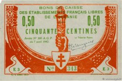 50 Centimes OCÉANIE  1942 P.07 SUP+