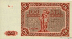 100 Zlotych POLONIA  1947 P.131a FDC