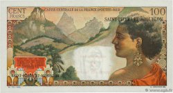 2 NF sur 100 Francs La Bourdonnais SAINT-PIERRE UND MIQUELON  1960 P.32 ST