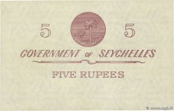 5 Rupees SEYCHELLES  1960 P.11b NEUF
