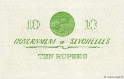 10 Rupees SEYCHELLES  1967 P.12d NEUF