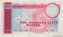 100 Rupees SEYCHELLES  1972 P.18c q.FDC