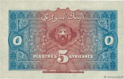 5 Piastres SYRIA  1919 P.001a AU