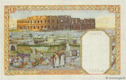 50 Francs TUNISIA  1945 P.12b AU