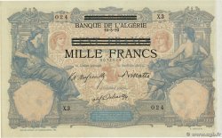 1000 Francs sur 100 Francs TUNESIEN  1946 P.31 fST+