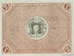 2 Francs TUNESIEN  1918 P.34 fST+
