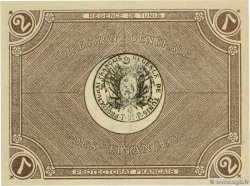 2 Francs TUNISIA  1918 P.37c FDC