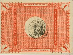 1 Franc TUNISIA  1918 P.43 AU