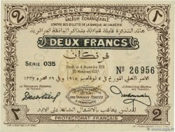 2 Francs TUNISIA  1918 P.44