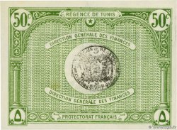 50 Centimes TúNEZ  1921 P.51 SC+