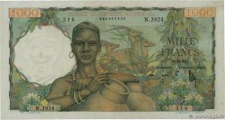 1000 Francs AFRIQUE OCCIDENTALE FRANÇAISE (1895-1958)  1954 P.42