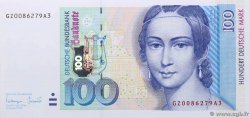 100 Deutsche Mark  GERMAN FEDERAL REPUBLIC  1996 P.46